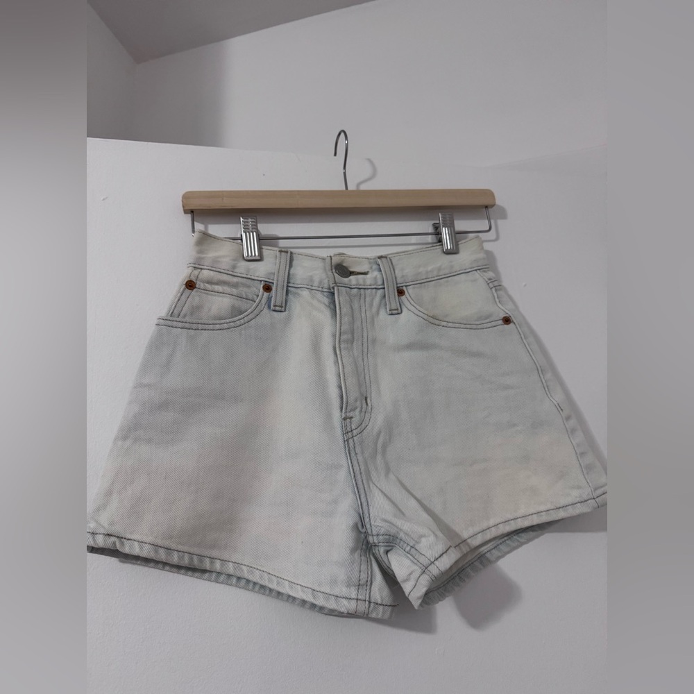 Levi's Light Gray Women's Jean Shorts